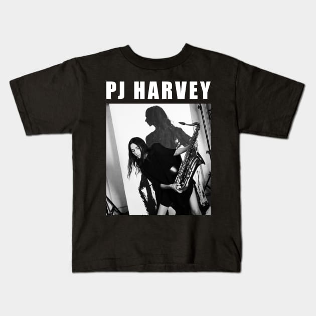 Polly Jean Harvey Kids T-Shirt by lilmousepunk